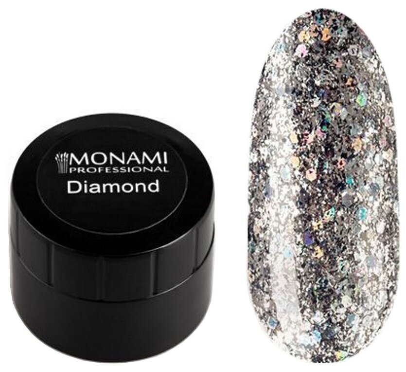 Monami Professional, Гель-лак Diamond, Milky Way