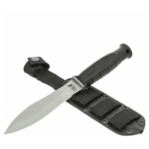Нож Нерпа (сталь Х12МФ, рукоять резина) нож нерпа сталь k110 рукоять резина