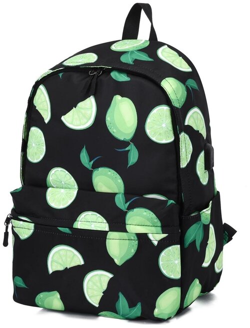 Рюкзак универсальный вместительный и молодежный тканевый унисекс с принтом, для отпуска и путешествий, для прогулки и школы, в подарок