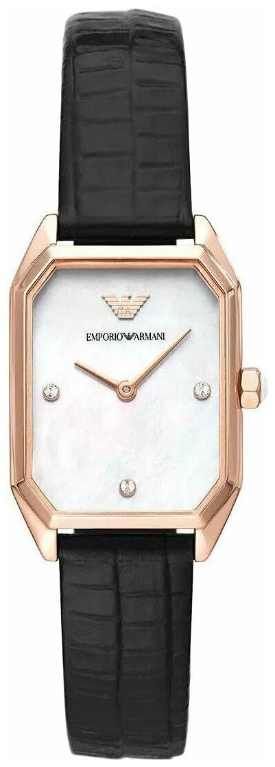 Женские наручные часы EMPORIO ARMANI AR11390, золотой, черный