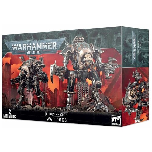 Набор миниатюр Warhammer 40000 Chaos Knights: Wardogs набор миниатюр warhammer 40000 chaos knights wardogs