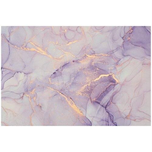 Фотообои Уютная стена Зефирный пурпур флюид арта 410х270 см Виниловые Бесшовные (единым полотном)