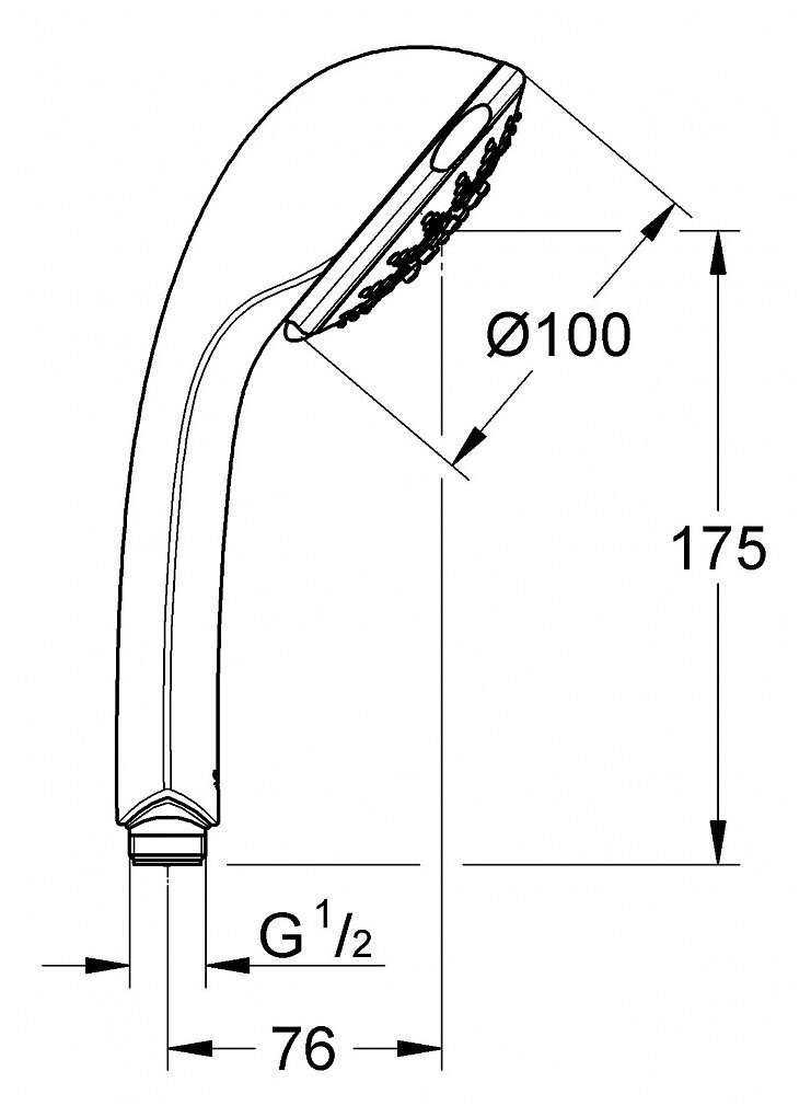 Лейка душевая Grohe - фото №20