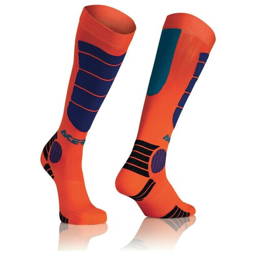 Гольфы кроссовые детские Acerbis MX IMPACT KID Orange/Blue, L/XL (р.35-38)