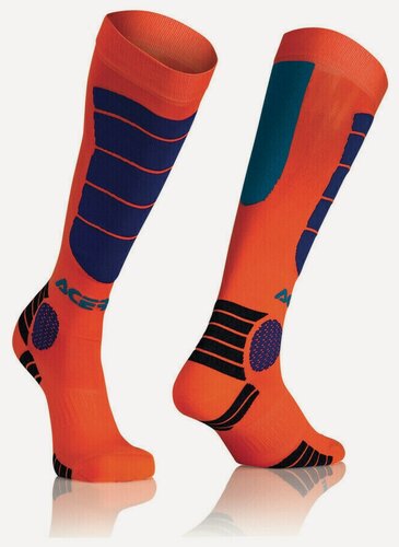 Изображение товара Гольфы кроссовые детские Acerbis MX IMPACT KID Orange/Blue, S/M (р.32-34)