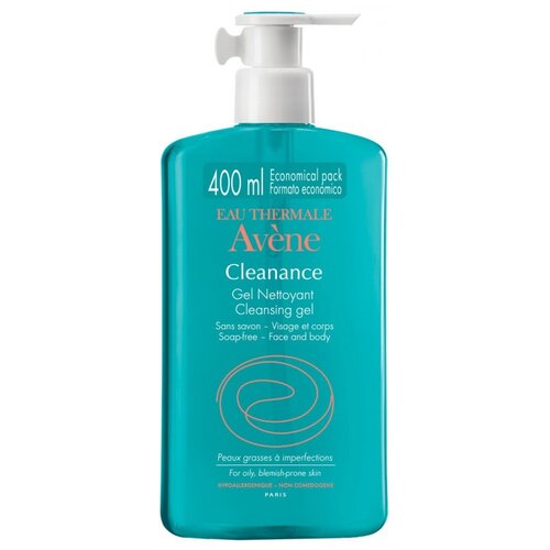 AVENE очищающий гель Cleanance, 400 мл гель для лица очищающий матирующий cleanance avene авен 200мл