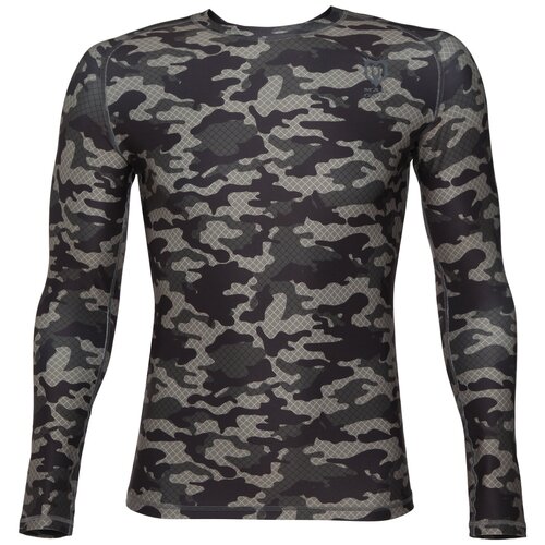 фото Рашгард хоккейный mad guy camo-line jr net/коричневый (120)