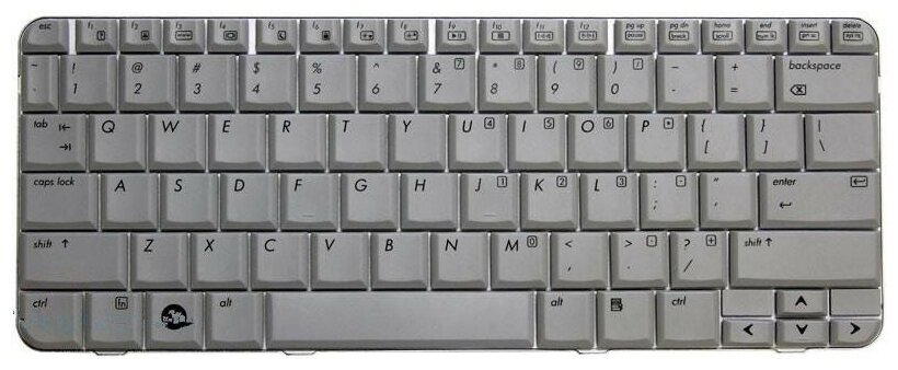 Клавиатура для ноутбука HP MP-06773US-9201 серая