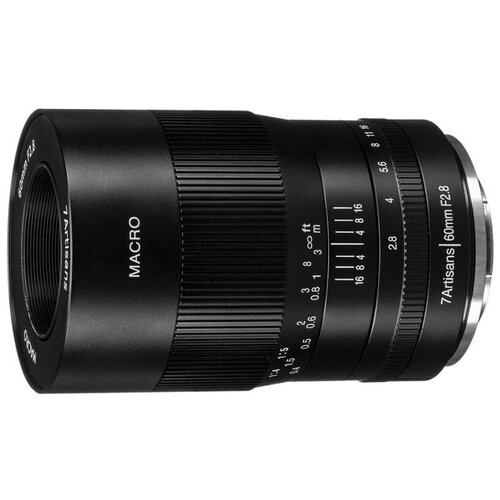Фотообъектив 7Artisans 60mm F28 Canon EOS-M Mount 1099000₽