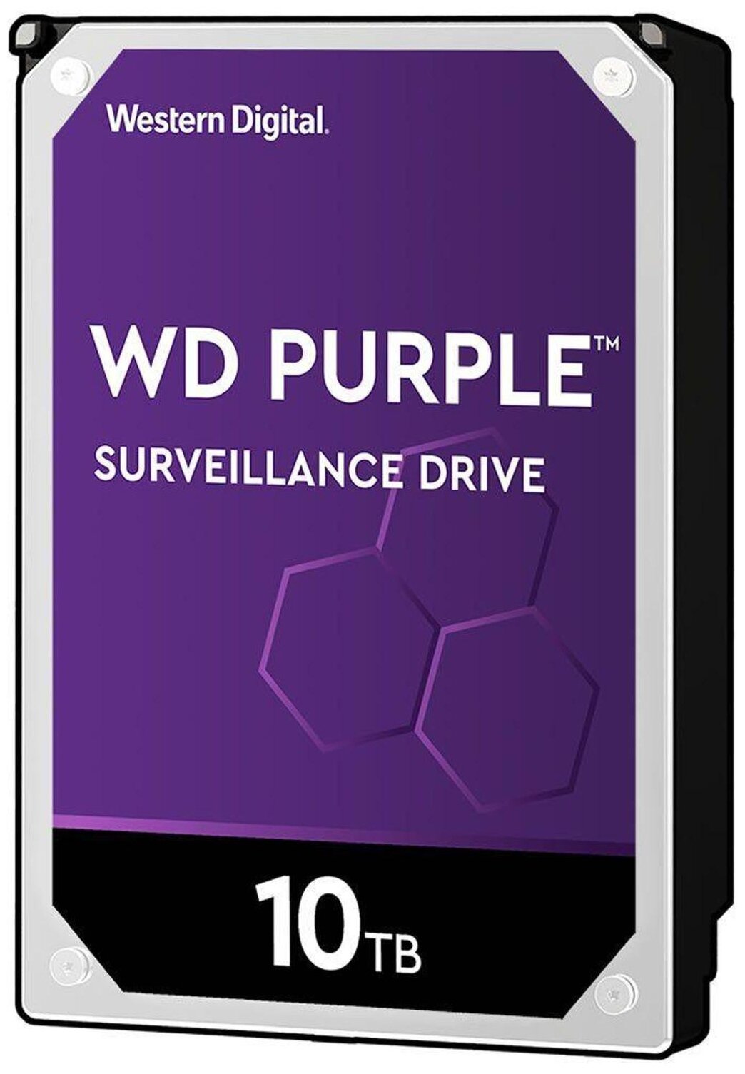 Жесткий диск 3.5" 10 Tb 7200rpm 256Mb cache Western Digital Purple WD102PURZ SATA III 6 Gb/s - фото №1