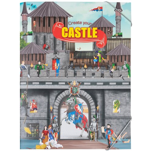 Альбом с наклейками Depesche Создай Замок Creative Studio Create Your Castle (0410366)