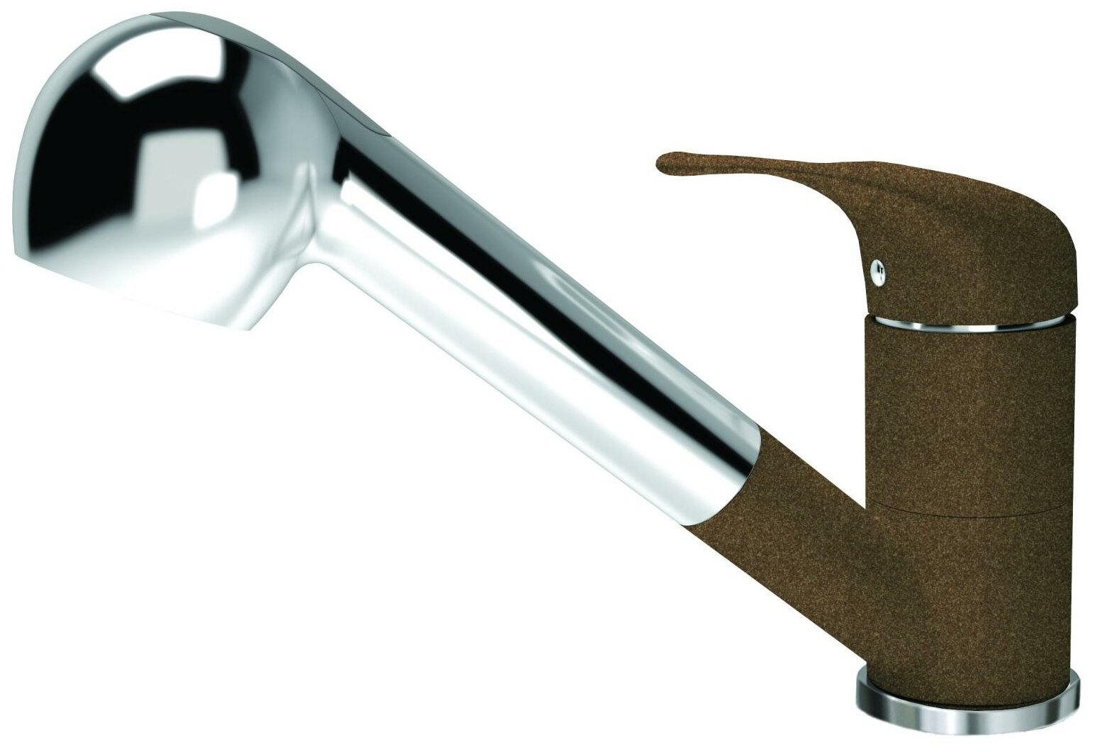 Смеситель для кухни Flortek сигма FK 314.14L.1223.105 коричневый