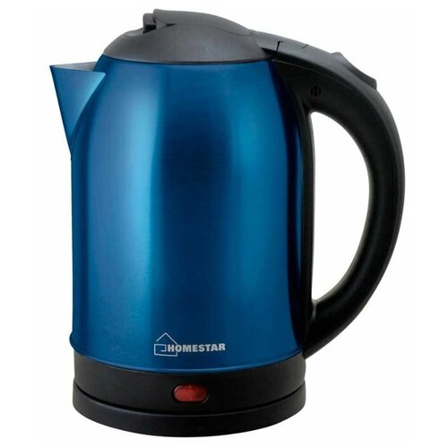 HomeStar Чайник электрический HOMESTAR HS-1009, металл, 1.8 л, 1500 Вт, синий