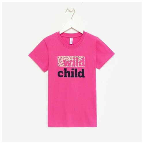 Футболка TAKRO, размер 122, розовый футболка для девочки цвет светло салатовый размер 122 см