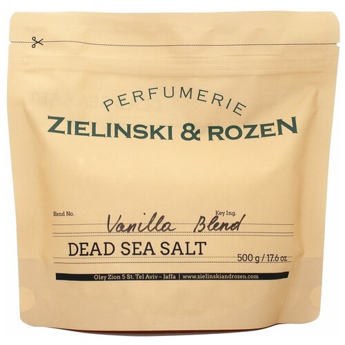 Соль мертвого моря Vanilla Blend 500 мл.