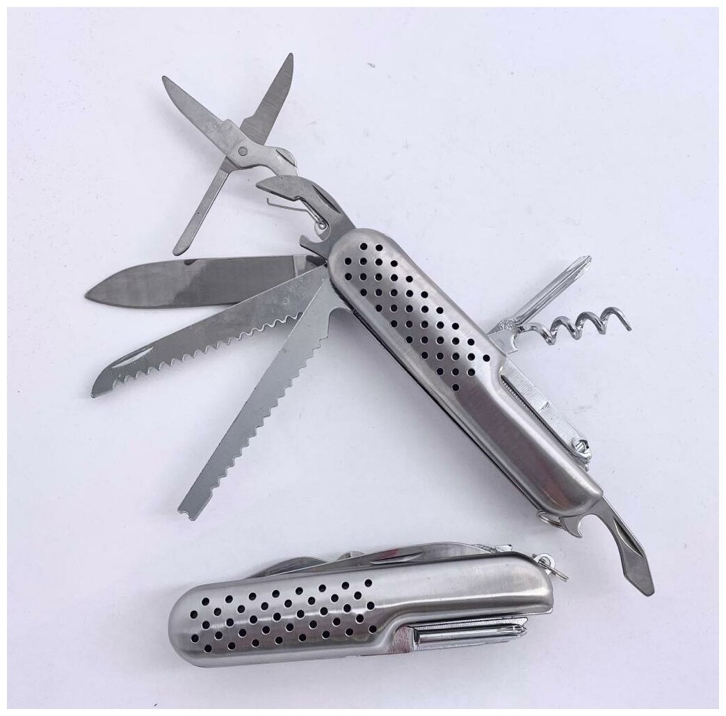 Брелок-мультитул подарок мужчине нож перочинный швейцарский нож туристический нож складной ножик