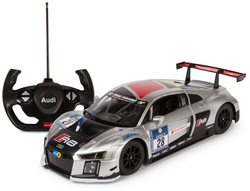 Легковой автомобиль Rastar Audi R8 LMS Performance 2015 Versi (75300), 1:14, 43 см, серый