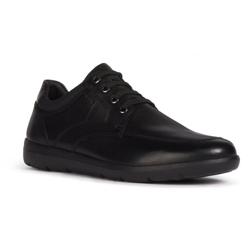 туфли GEOX для мужчин U LEITAN цвет чёрный, размер 40 черного цвета