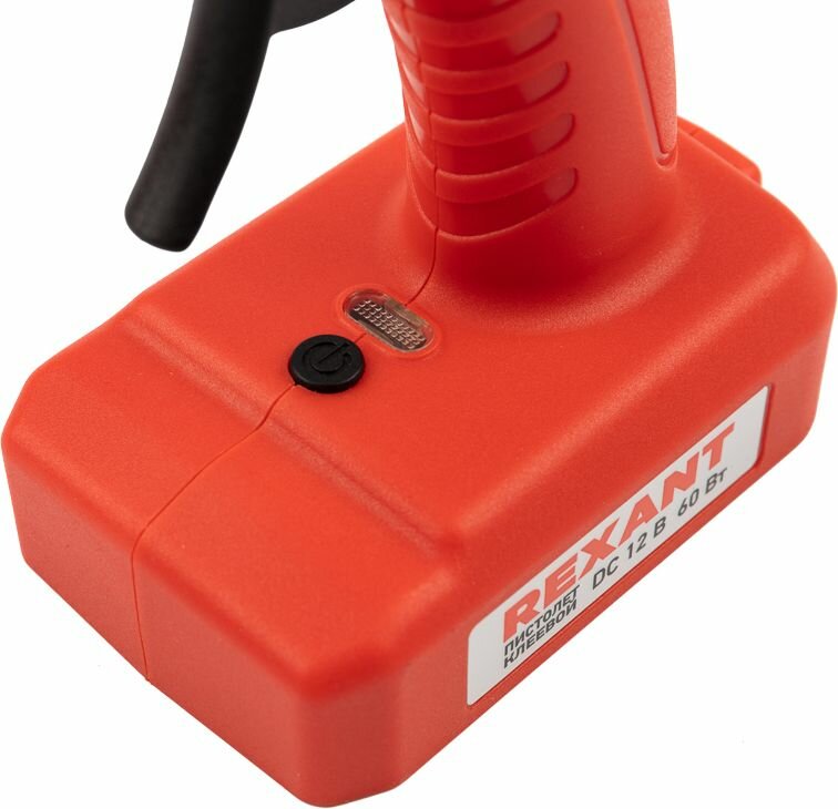 Изображение Пистолет клеевой, 60Вт, Ø11мм, эксперт, аккумуляторный, коробка REXANT