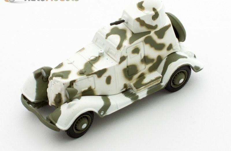 Масштабная модель 1/72, бронеавтомобиль БА-20 — фото 1