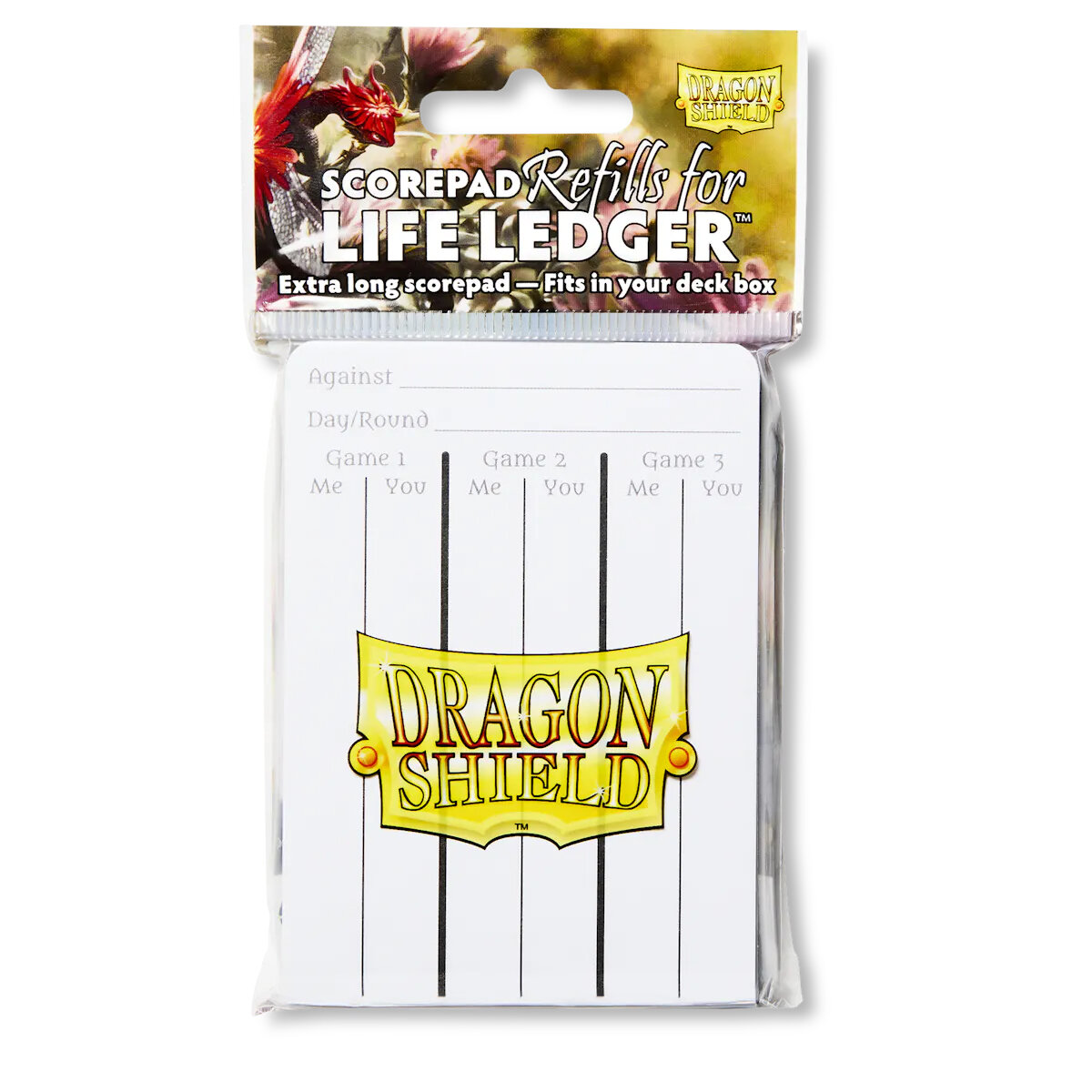 Страницы для счетчика жизней Dragon Shield Life Ledger Refills
