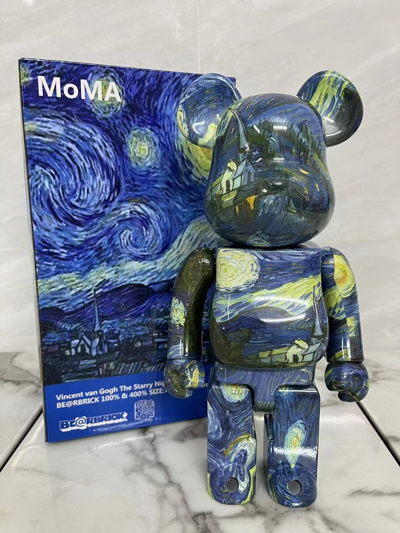 Фигурка Bearbrick Van Gogh (беарбрик ван гог) 400% 28см