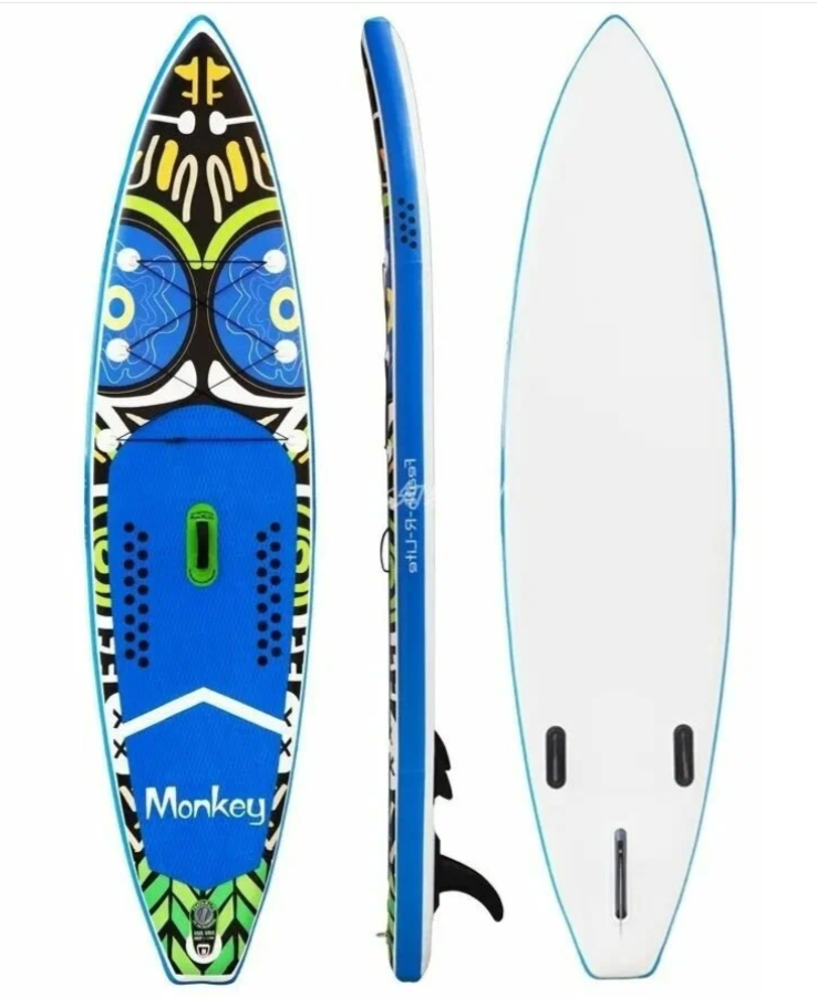 Сапборд надувной Funwater Monkey 11.0 Board ( полный комплект ) sup 335х83х15