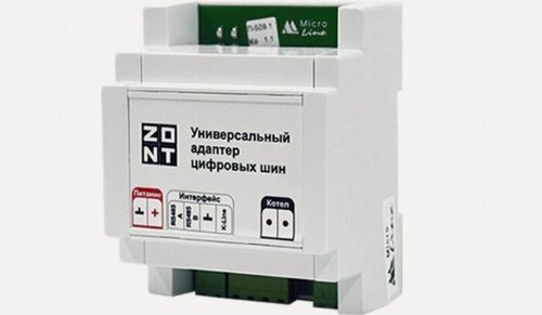 Изображение товара Адаптер цифровых шин (DIN), подключение термостатов и контроллеров ZONT к газовым и электрическим котлам