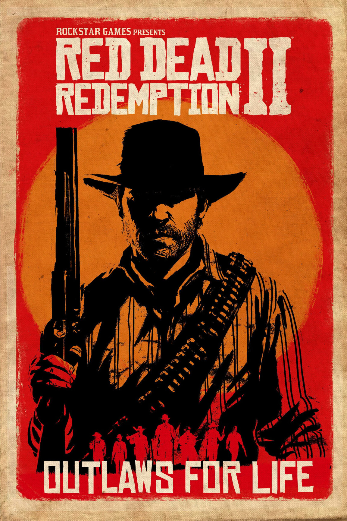Постер "Red Dead Redemption 2. Outlaws for...