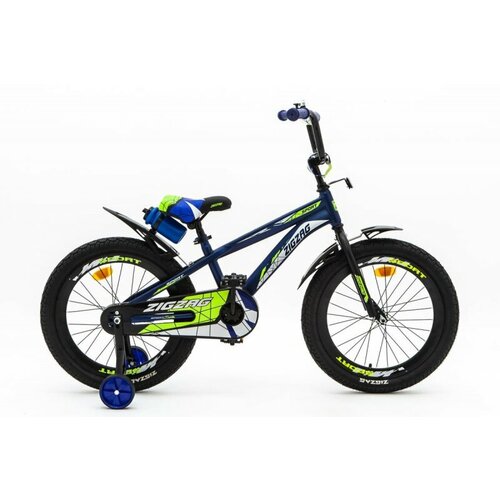 Велосипед 20 ZIGZAG SPORT синий 2024 11989₽