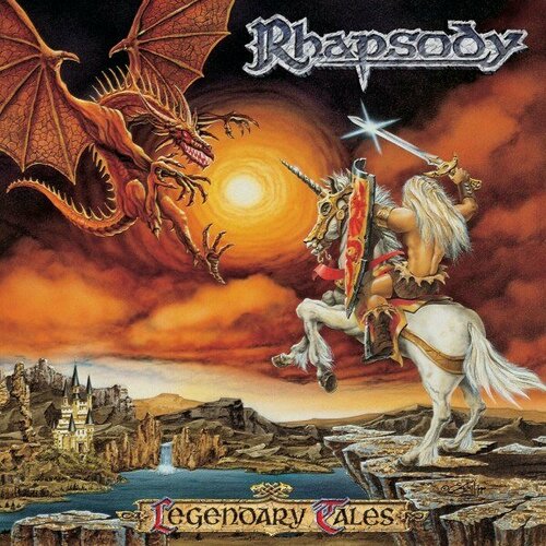 компакт диск warner rhapsody – power of the dragonflame Компакт-диск Warner Rhapsody – Legendary Tales