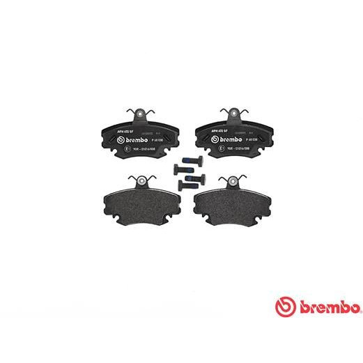 Тормозные колодки BREMBO , дисковые, передние - фото №5