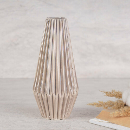 Ваза 175 x 357 см Серая 659₽