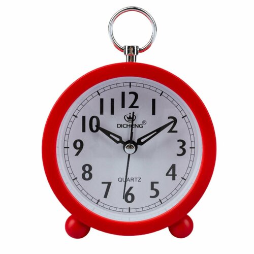 Часы-будильник настольные 15х68х208 см металлпластик 2595₽