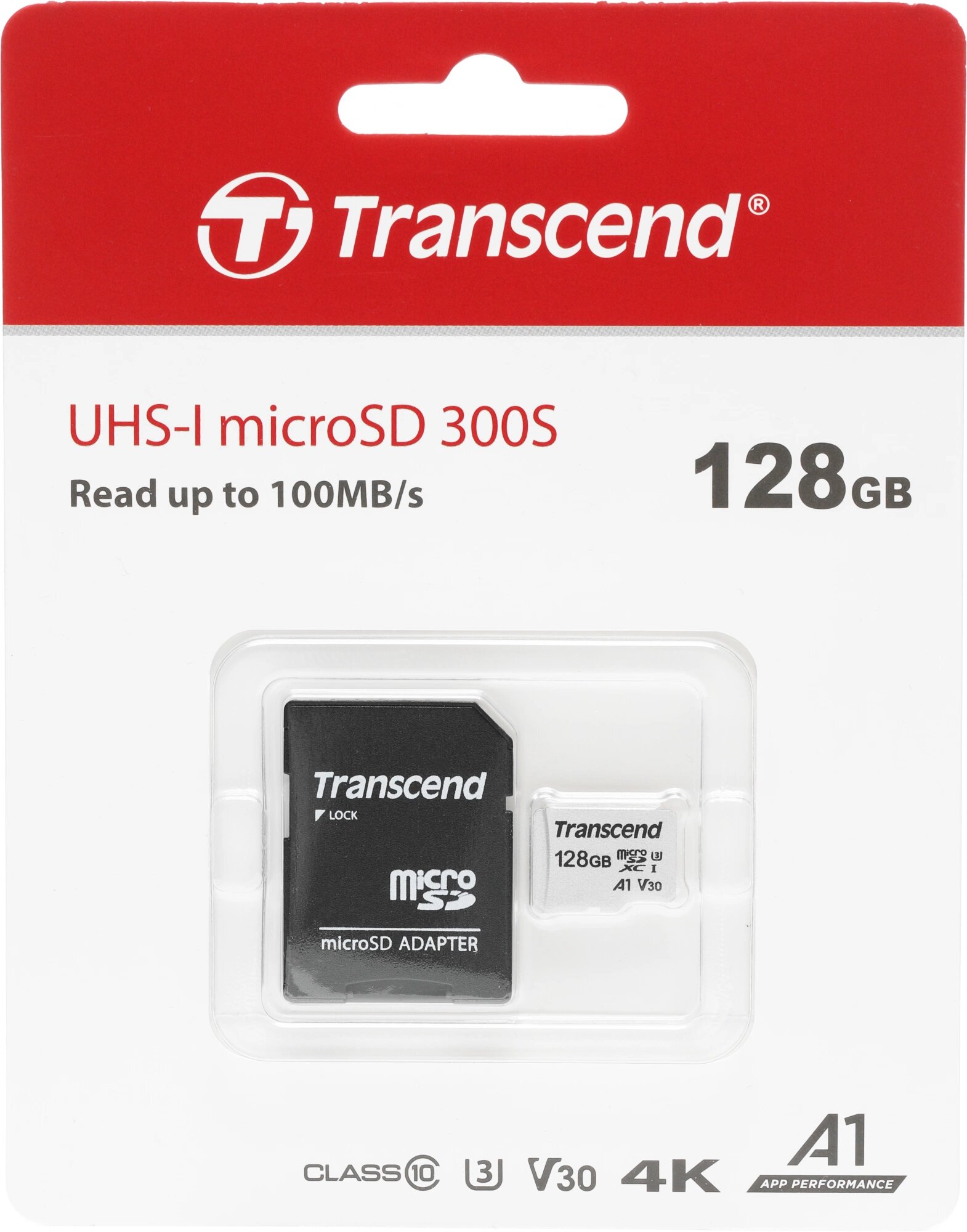 Карта памяти 512GB Transcend microSDXC 300S, A1/UHS-I/V30/U3/Class 10, 95/40MB/s - фото №16