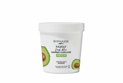 BYPHASSE Маска для сухих волос Avocado (250 мл)
