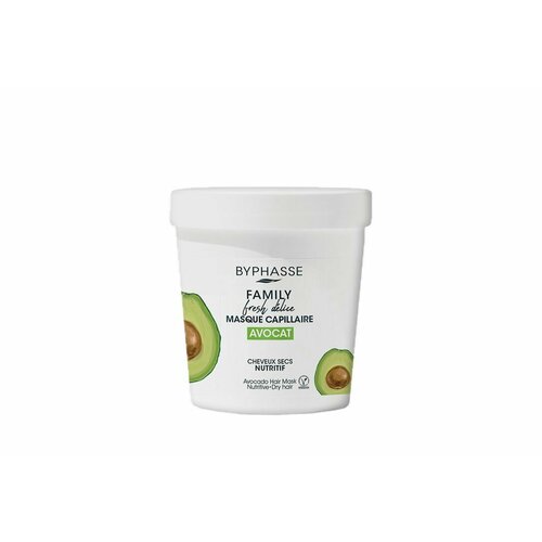 BYPHASSE Маска для сухих волос Avocado (250 мл)