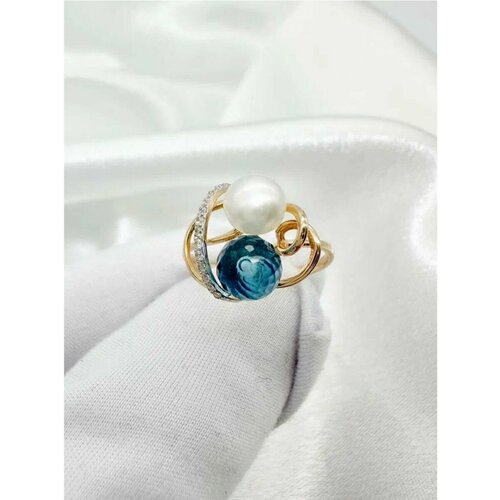 Кольцо, золото, 585 проба, размер 16.5