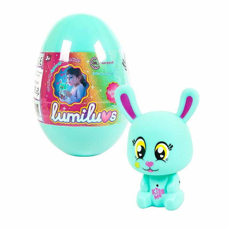 Ночник Abtoys Lumiluvs Кролик в яйце 3 , 12 шт в дисплее - фото №8