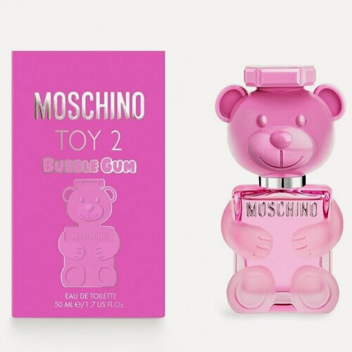 Изображение товара Туалетная вода Moschino "Toy 2 Bubble Gum", женская, цветочно-сладкая, 50мл