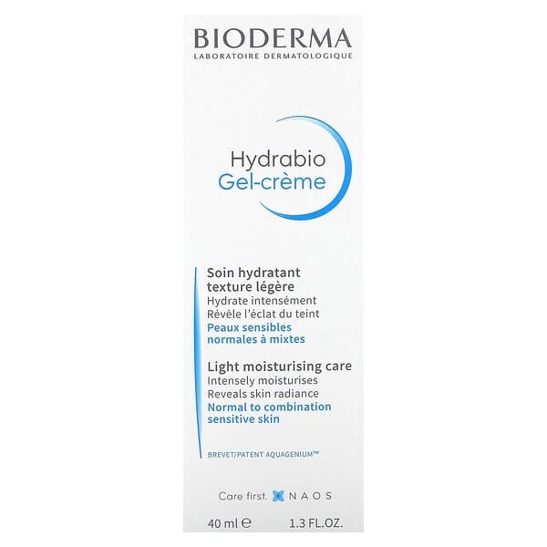 Bioderma Гидрабио Увлажняющий гель-крем с легкой текстурой 40 мл (Bioderma, ) - фото №19