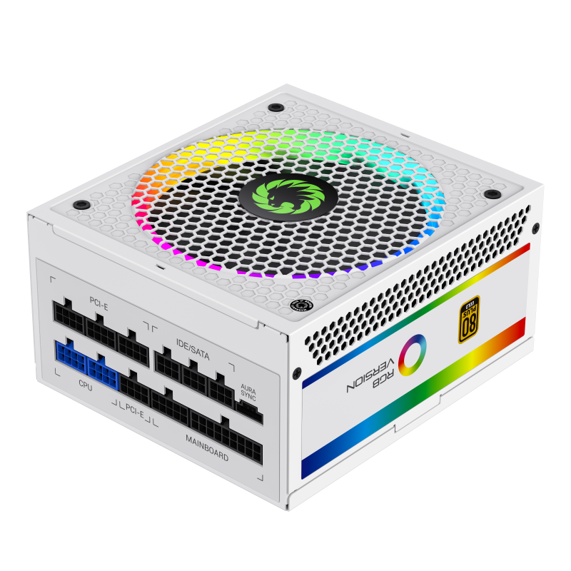 Блок питания ATX 850W GameMax RGB-850 PRO White