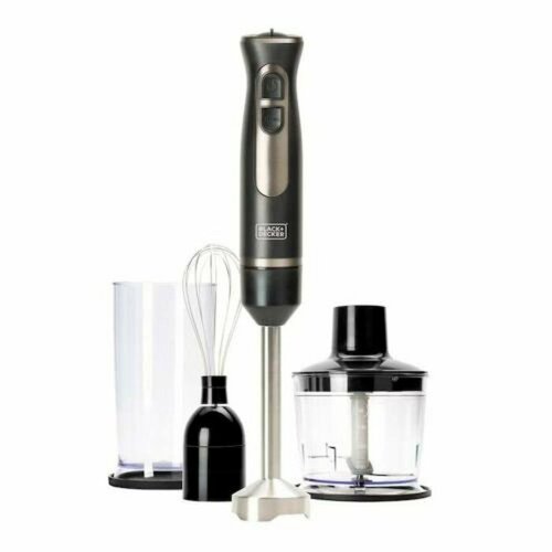 Блендер BlackDecker BXHBA800E погружной 800 Вт 0508 л 2 скоростей чёрный 800400₽