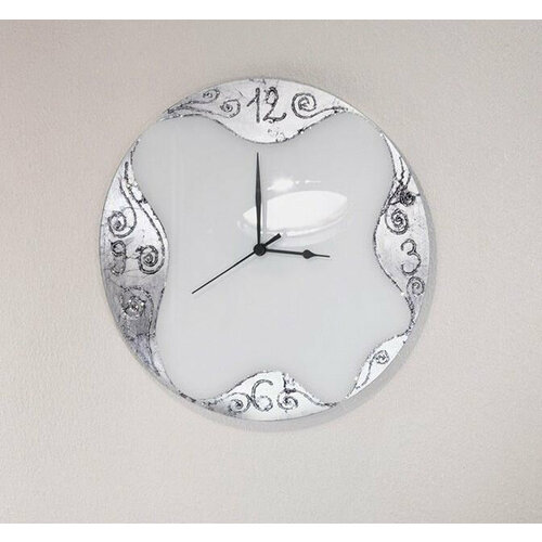 Часы настенные Orion Wanduhr 13-383 Dekor-silber