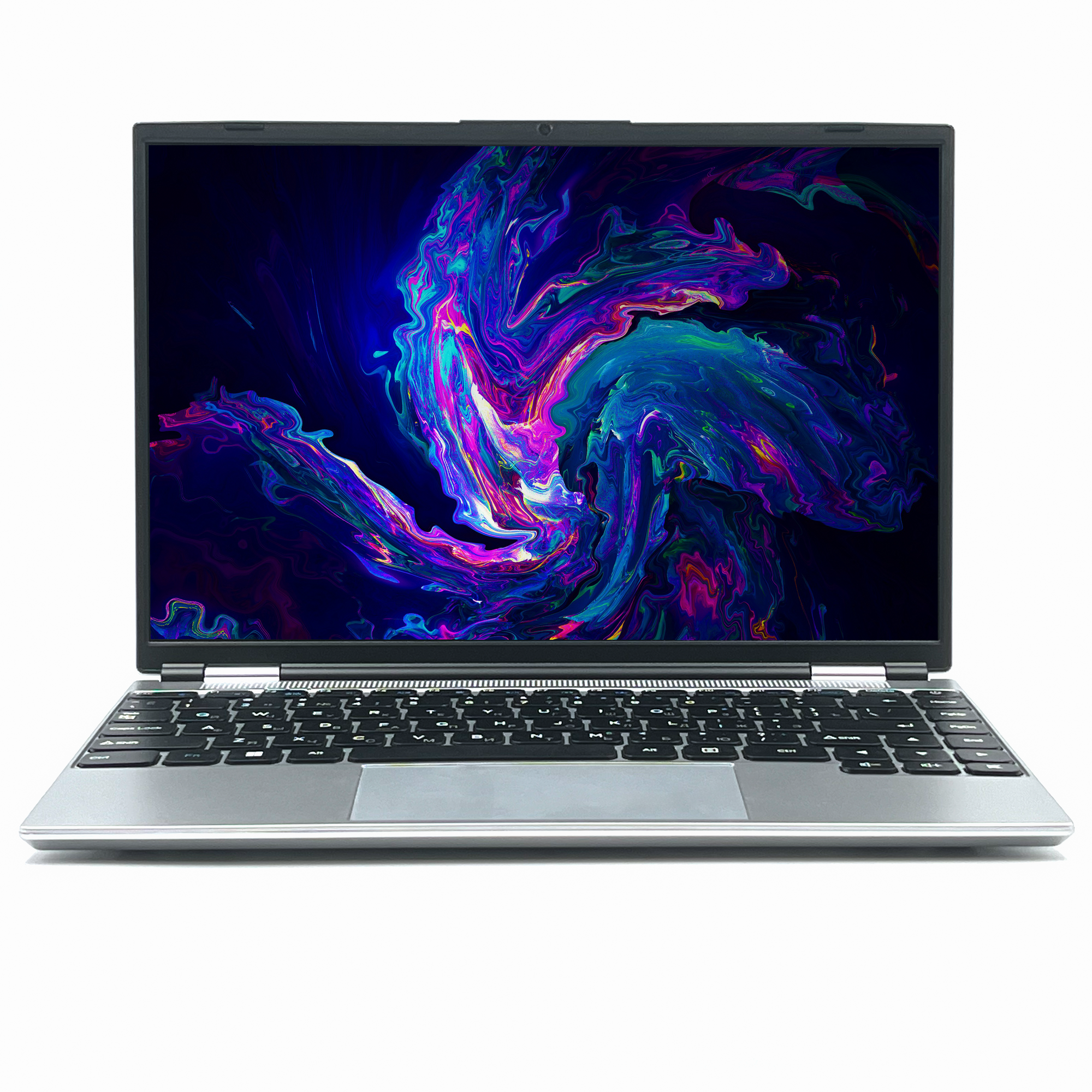 Ноутбук 14" для работы и учебы, 1920 x 1200 экран, Notebook Intel N5095A, RAM 16 ГБ, SSD 512 ГБ, Intel UHD Graphics, Windows, русская раскладка