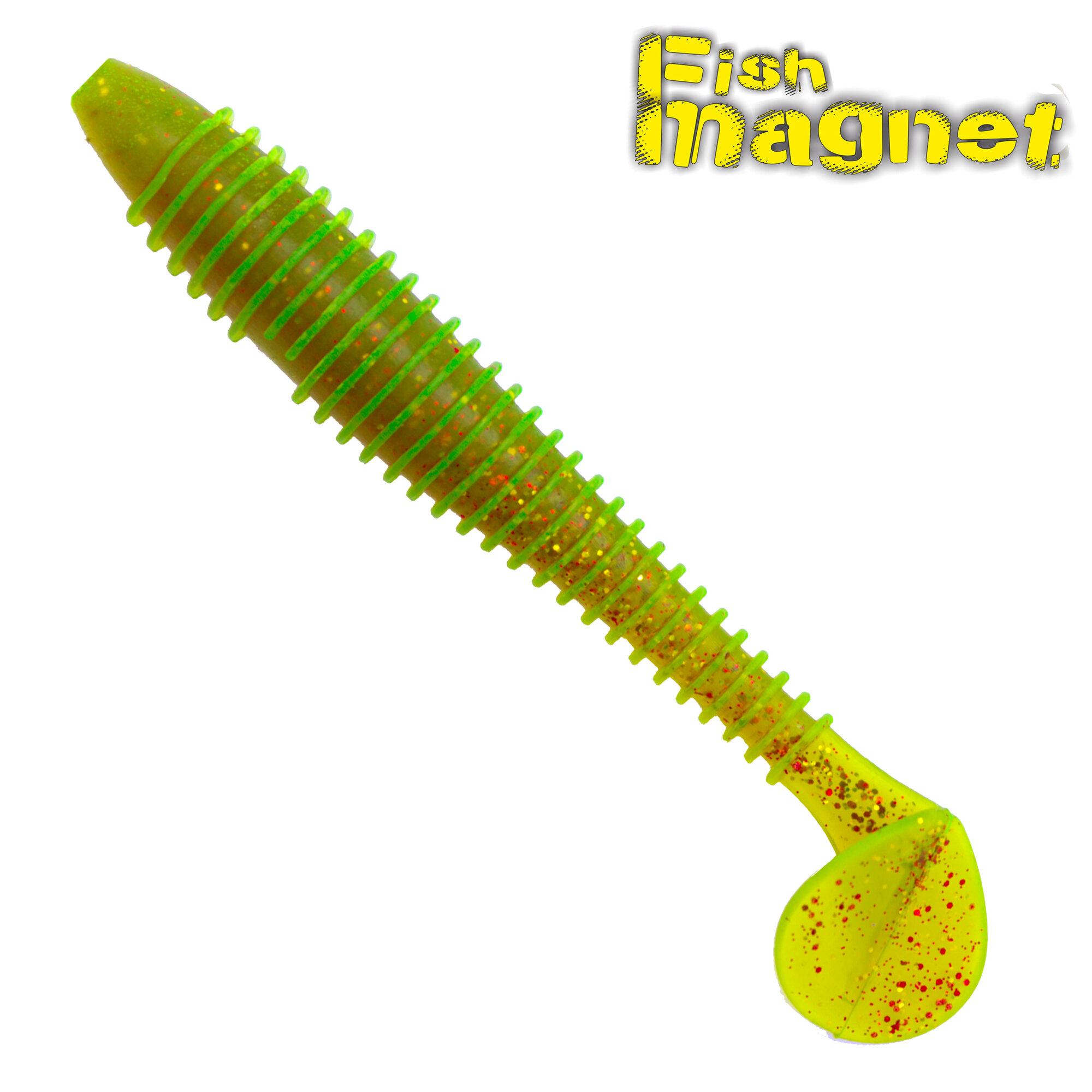 Силиконовая приманка мягкая съедобная Fish Magnet Choppy Fat 2.3" 58.4 мм 002 10 шт.