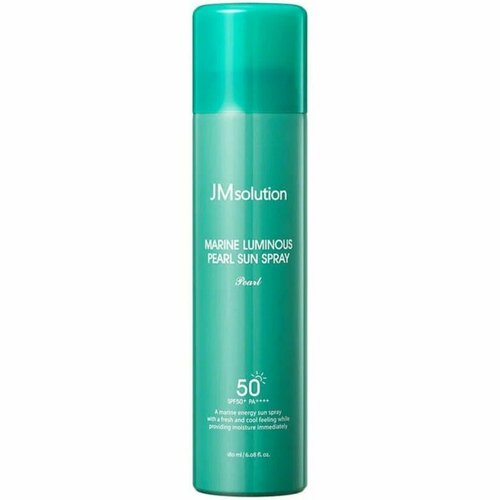 JMsolution Спрей солнцезащитный с жемчугом Marine Luminous Pearl Sun Protection Sun Spray SPF50+ 180 мл. солнцезащитный спрей с экстрактом жемчуга jmsolution marine luminous pearl sun spray 180 мл