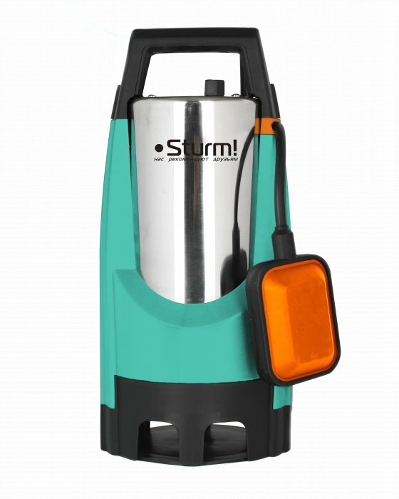 Насос дренажный Sturm!, 1200 Вт, металлический корпус, 335 л/мин, 11м - фото №1