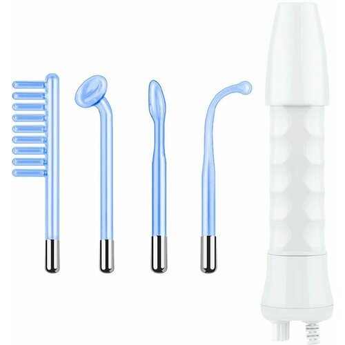 Дарсонваль аппарат домашний для лица волос 4 насадки