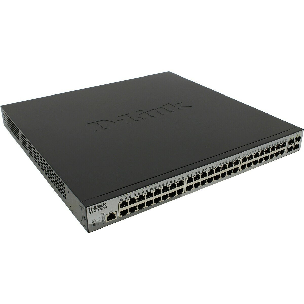 Коммутатор D-Link DGS-1210-52P/ME DGS-1210-52P/ME/B1A 48G 4SFP 24PoE 193W управляемый - фото №4